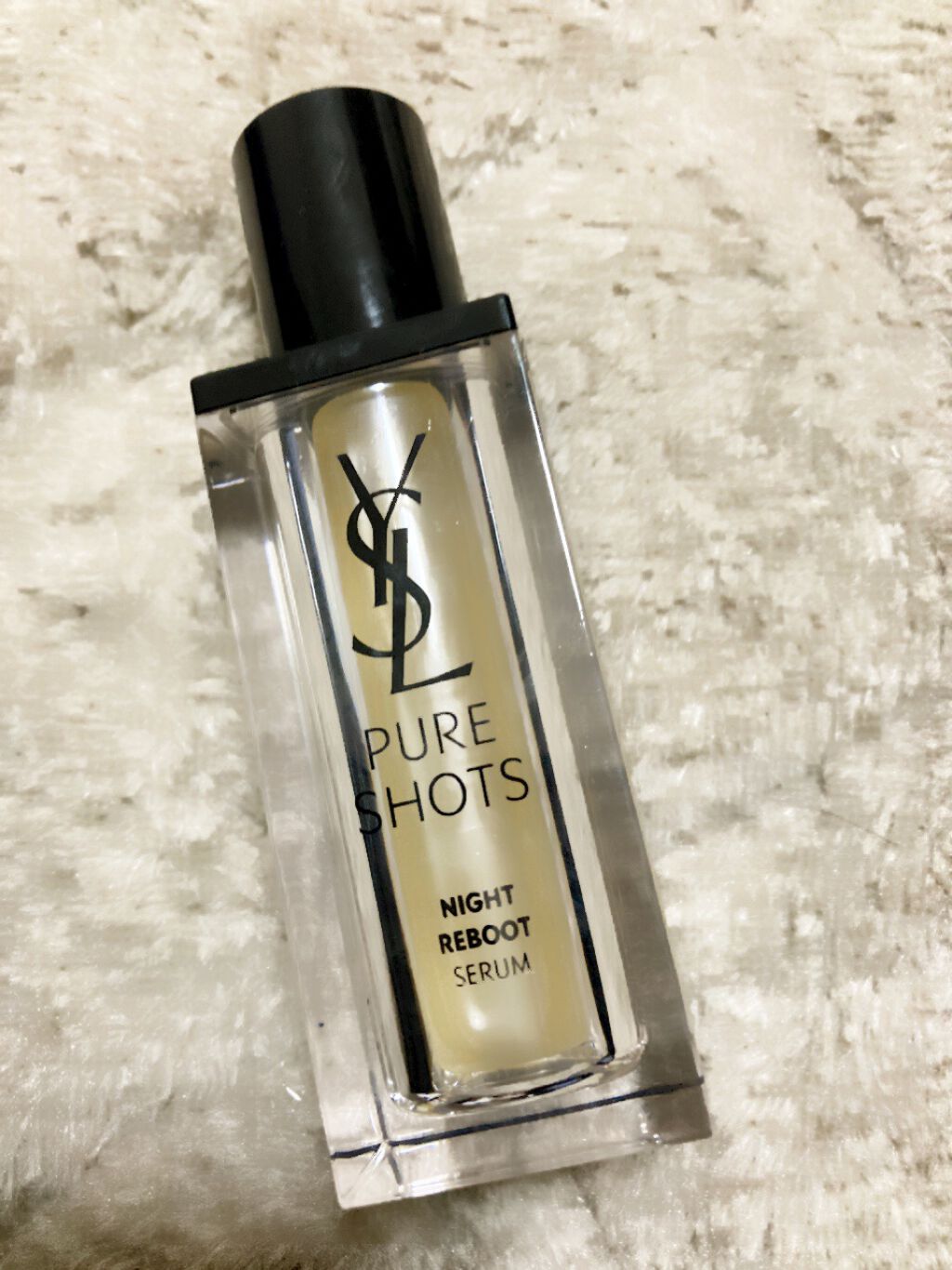 ピュアショット ナイト リチャージセラム/YVES SAINT LAURENT BEAUTE/美容液を使ったクチコミ（1枚目）