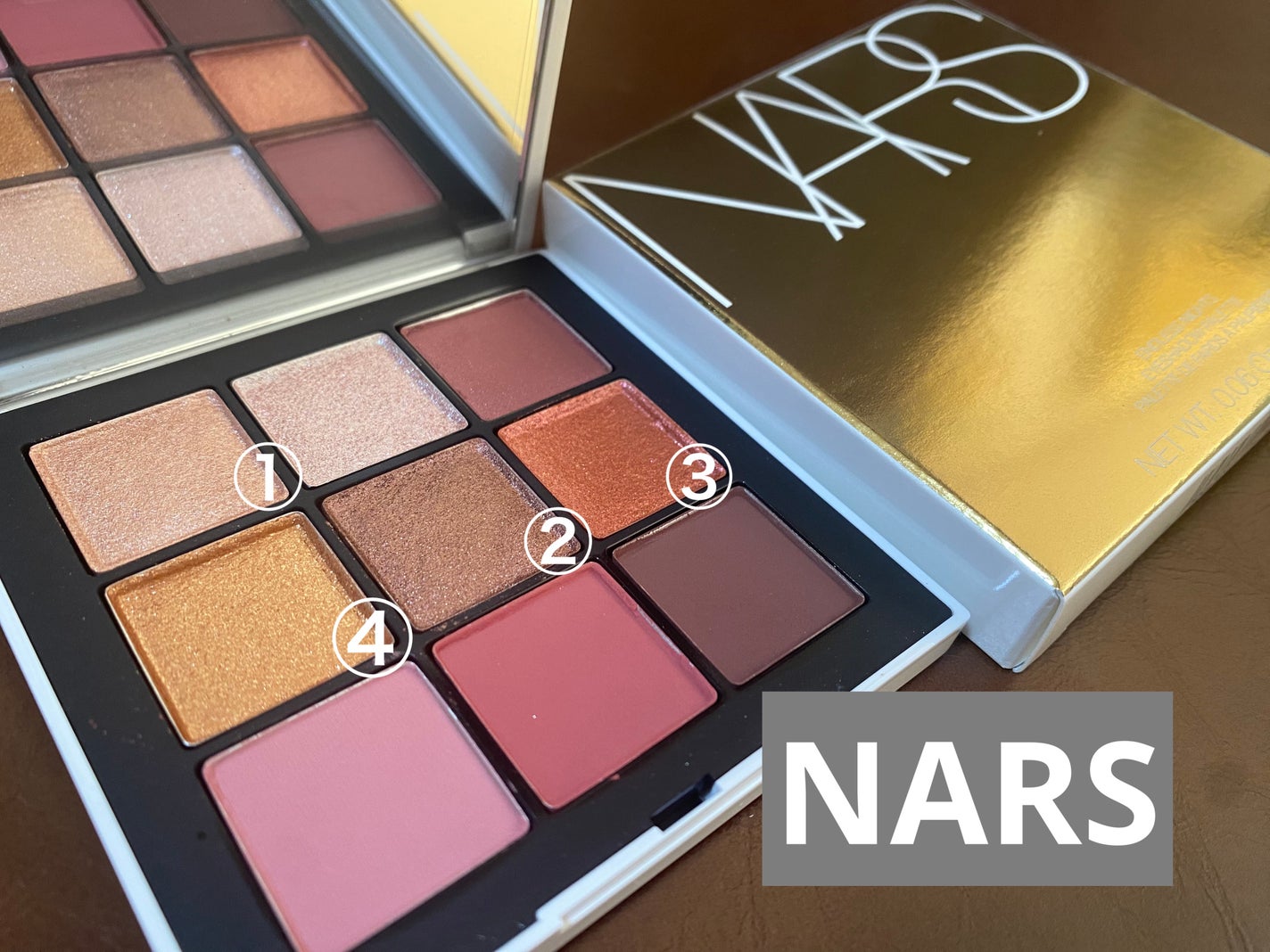 エンドレスナイツ アイシャドーパレット/NARS/アイシャドウパレットを使ったクチコミ(1枚目)