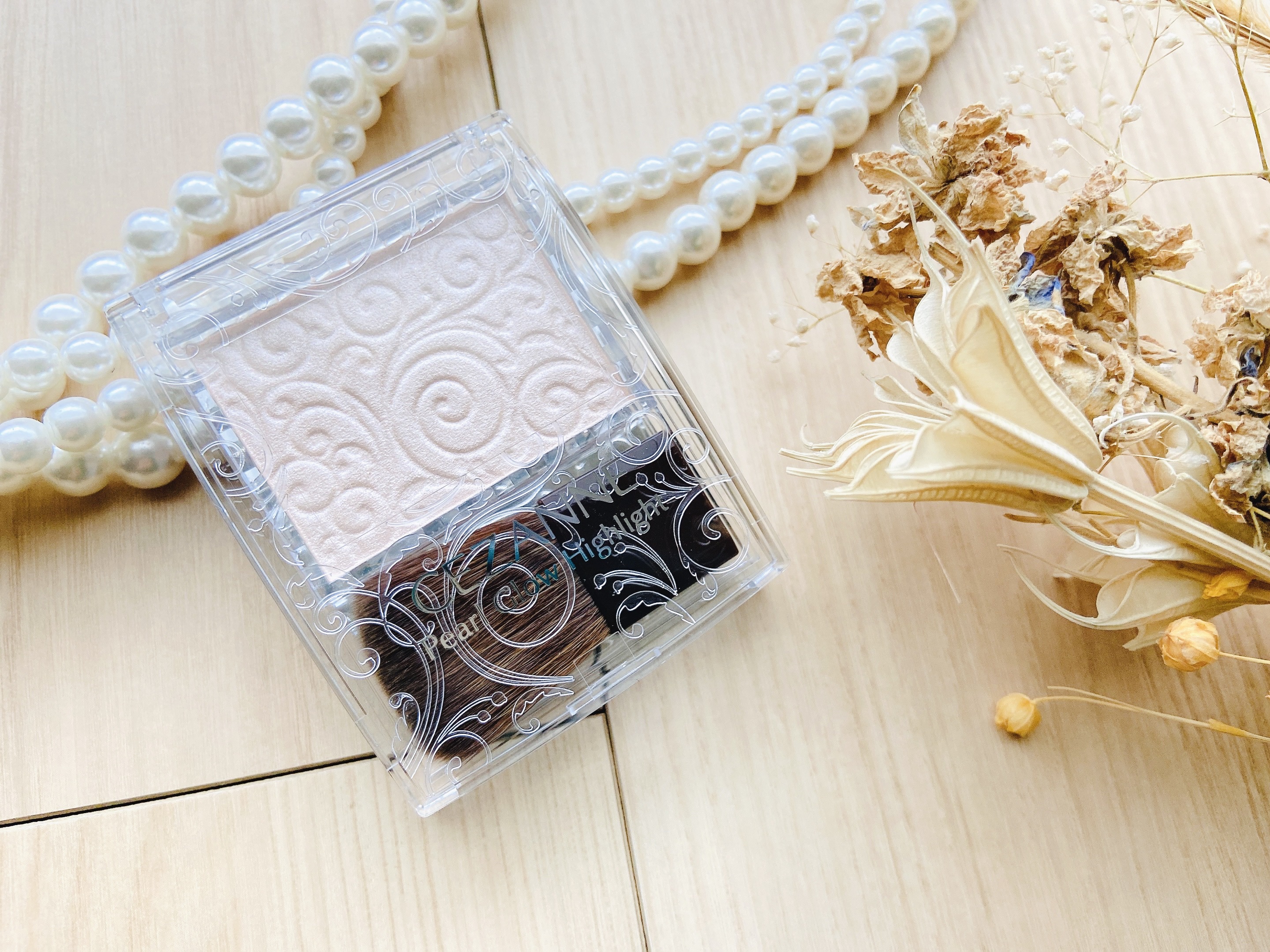 パールグロウハイライト/CEZANNE/パウダーハイライトを使ったクチコミ（3枚目）