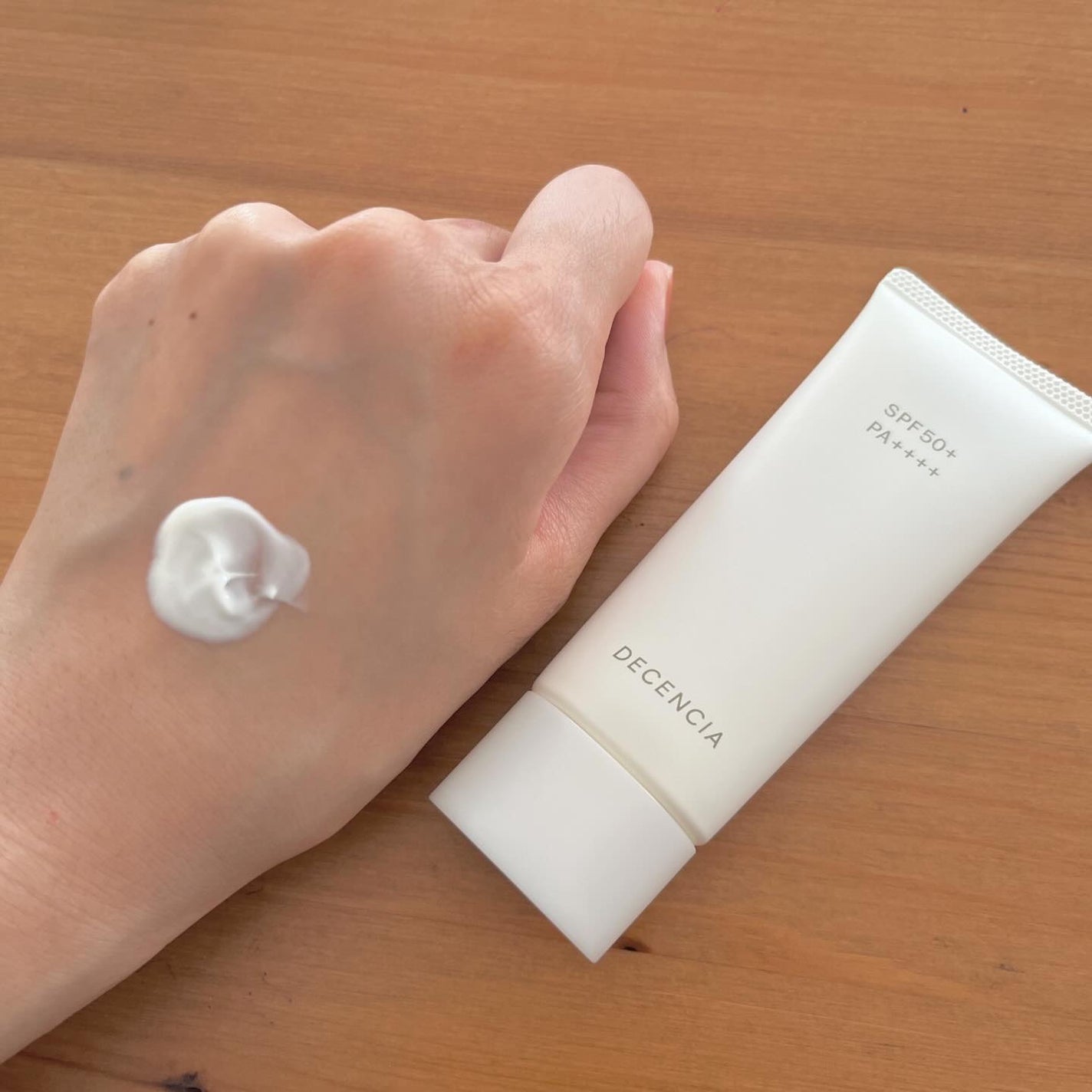 ディセンシア フローレス UVプロテクター/DECENCIA/日焼け止めローションを使ったクチコミ(4枚目)