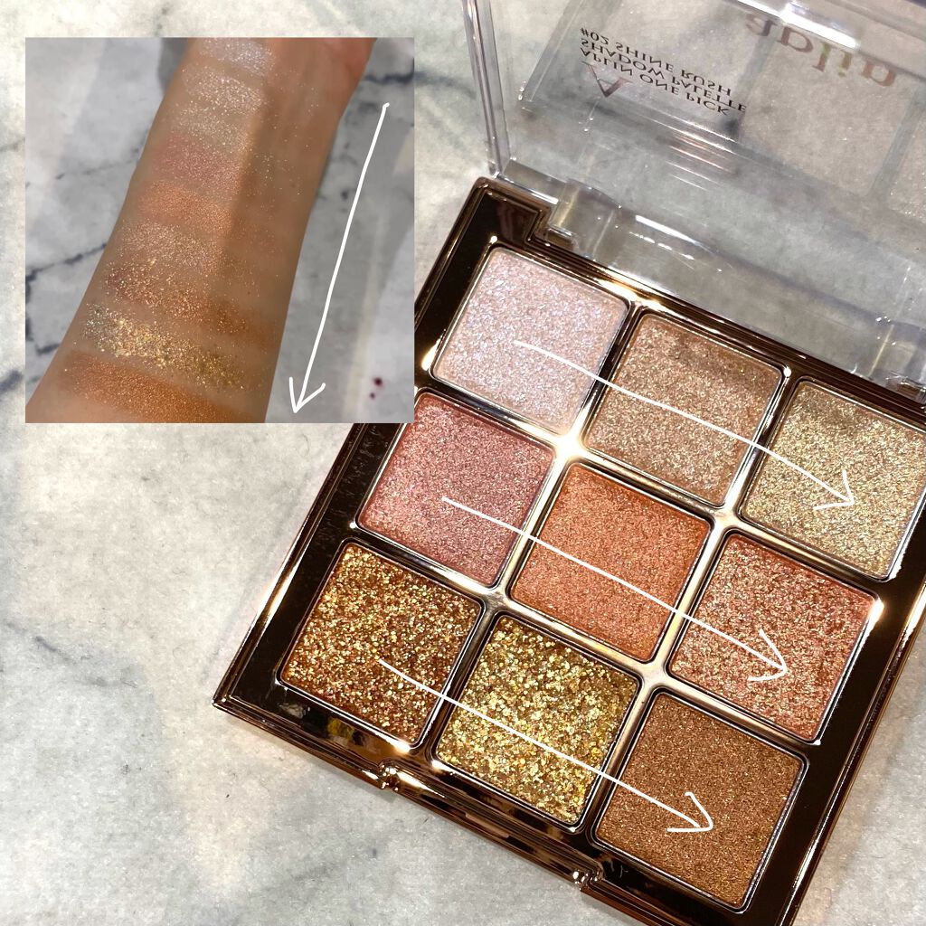 ワンピックアイシャドウパレット/APLIN/アイシャドウパレットを使ったクチコミ(5枚目)