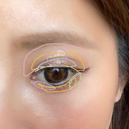 シルキースフレアイズ/キャンメイク/アイシャドウパレットを使ったクチコミ(2枚目)