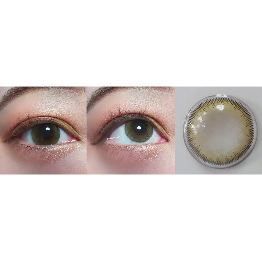 Cheritta 1day ミミオリーブ(Mimi Olive)/Cheritta/ワンデー（１DAY）カラコンを使ったクチコミ（3枚目）