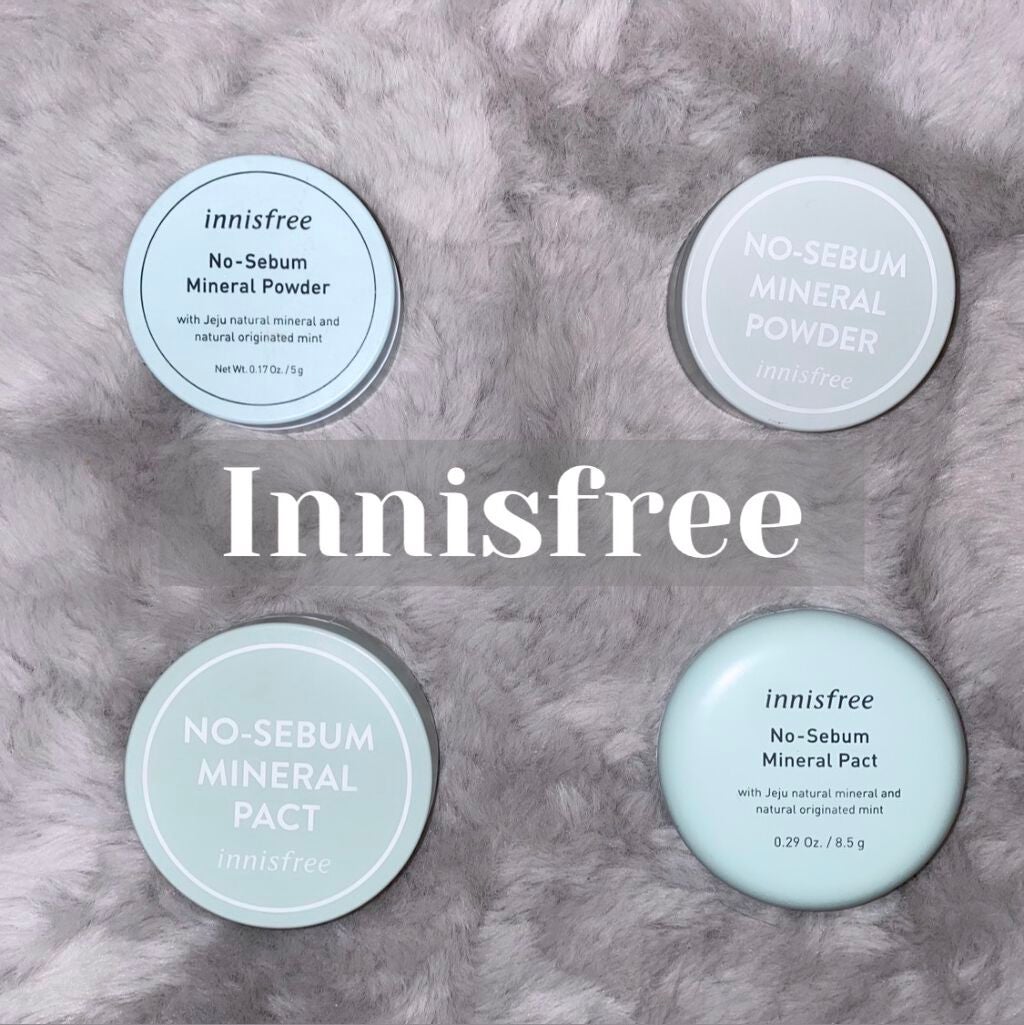 ノーセバム ミネラルパウダー N/innisfree/ルースパウダーを使ったクチコミ(1枚目)
