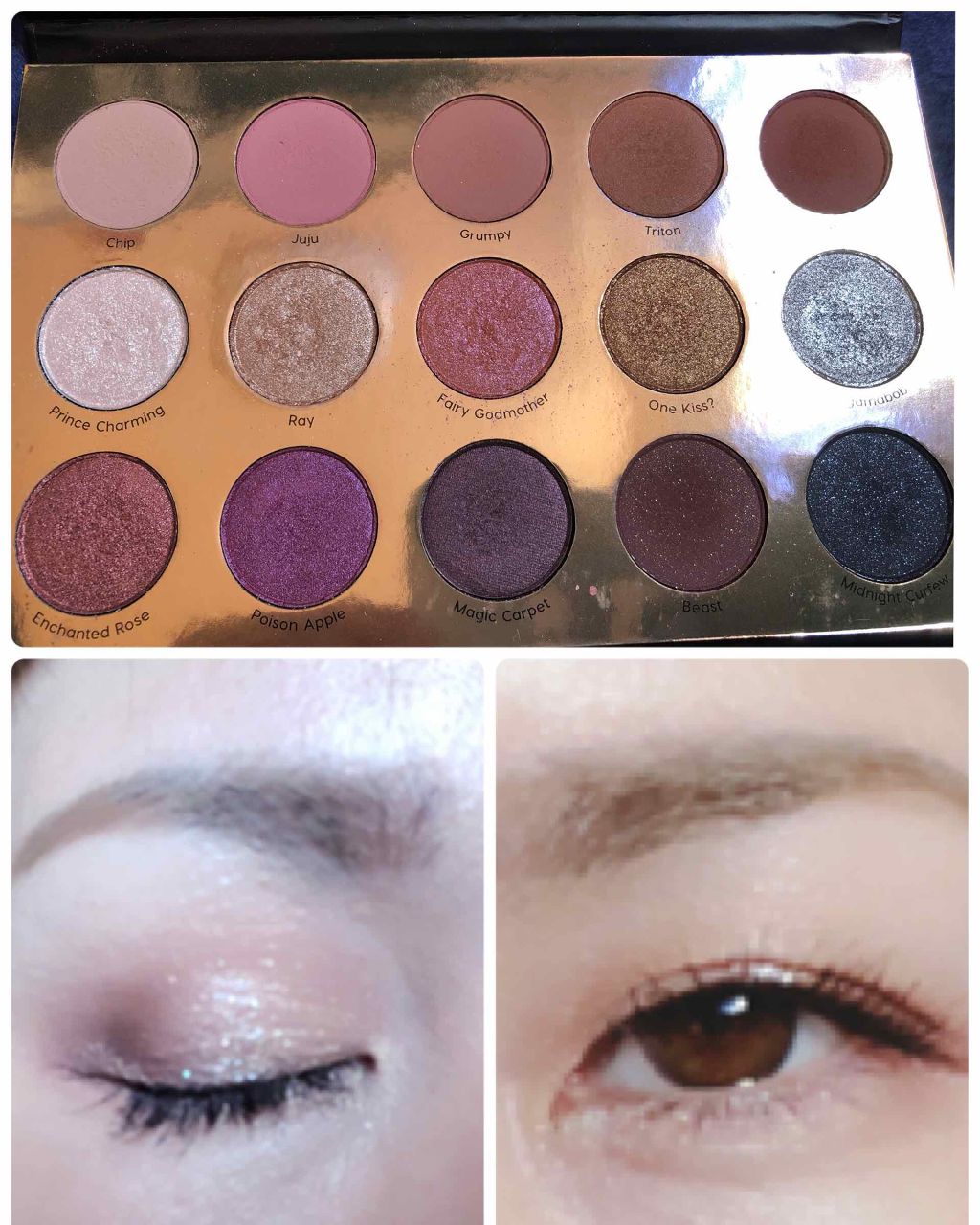 It’s a Princess Thing Shadow Palette/ColourPop/アイシャドウパレットを使ったクチコミ（1枚目）