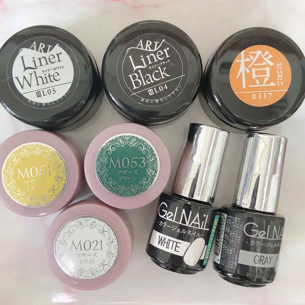 プリジェル カラーEX/プリジェル/ジェルネイルを使ったクチコミ（3枚目）