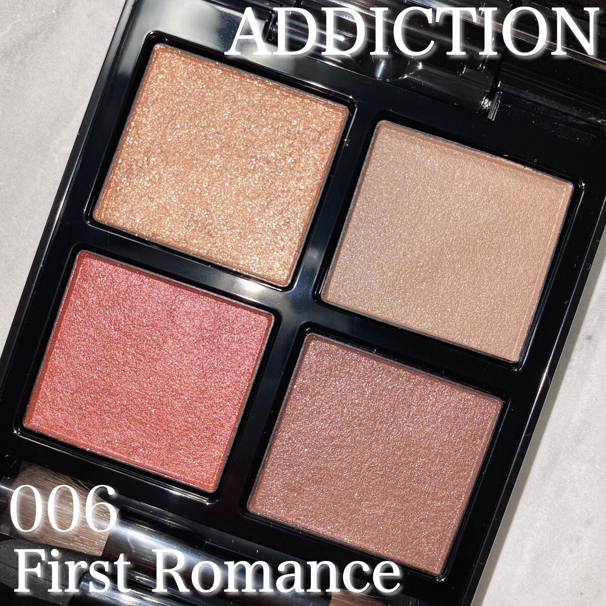 アディクション　ザ アイシャドウ パレット 006 First Romance/ADDICTION/アイシャドウパレットを使ったクチコミ（1枚目）