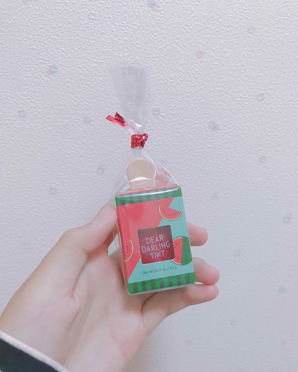 ディアダーリン ウォータージェルティント (アイスティント)/ETUDE/口紅を使ったクチコミ(1枚目)