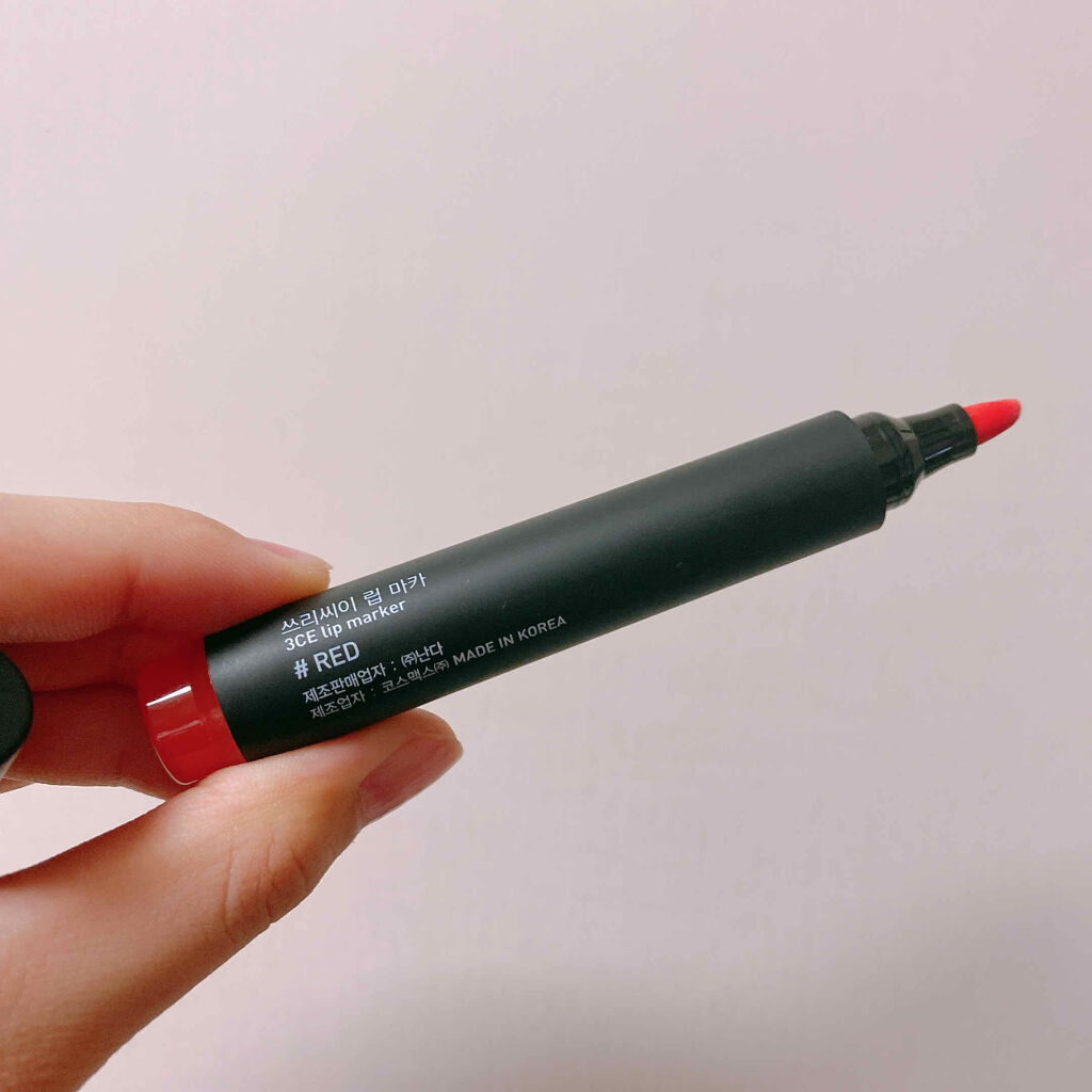 リップマーカー/3CE/口紅を使ったクチコミ（2枚目）