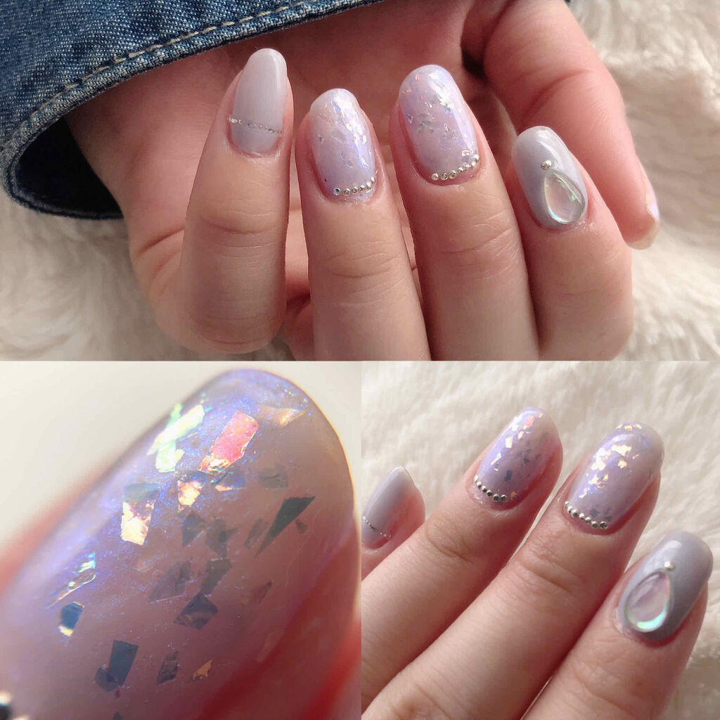 AC クイックドライベース＆ハードナー/AC MAKEUP/ネイルベースコートを使ったクチコミ（2枚目）