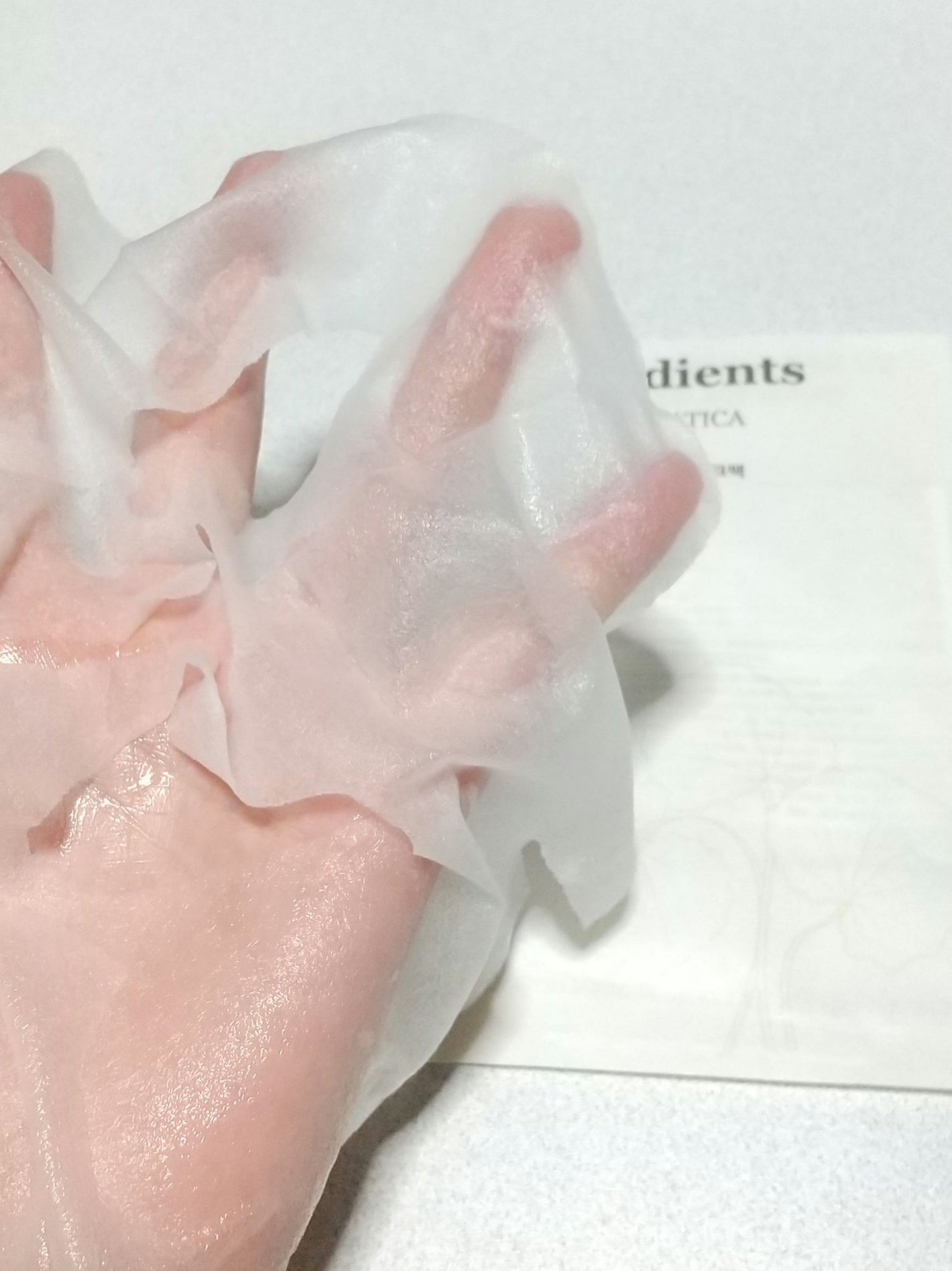 Centella Asiatica 95% Mask/Ongredients/シートマスク・パックを使ったクチコミ(2枚目)