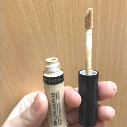 カバーパーフェクション チップコンシーラー/the SAEM/リキッドコンシーラーを使ったクチコミ(2枚目)