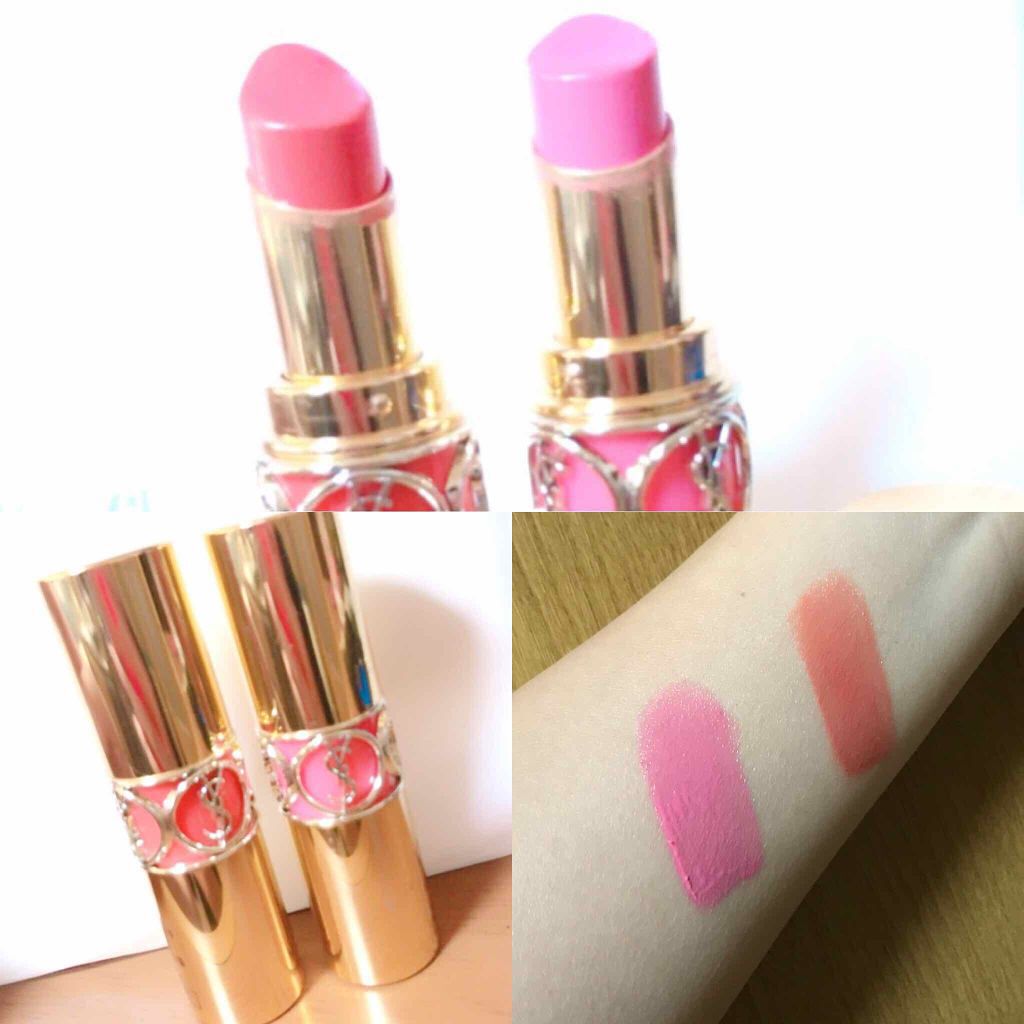 ルージュ ヴォリュプテ シャイン/YVES SAINT LAURENT BEAUTE/口紅を使ったクチコミ(1枚目)