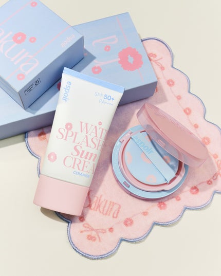 ウォータースプラッシュサンクリーム セラミド/espoir/日焼け止めクリームを使ったクチコミ(2枚目)