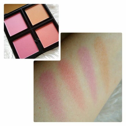 ブラッシュパレット/e.l.f. Cosmetics/パウダーチークを使ったクチコミ(3枚目)
