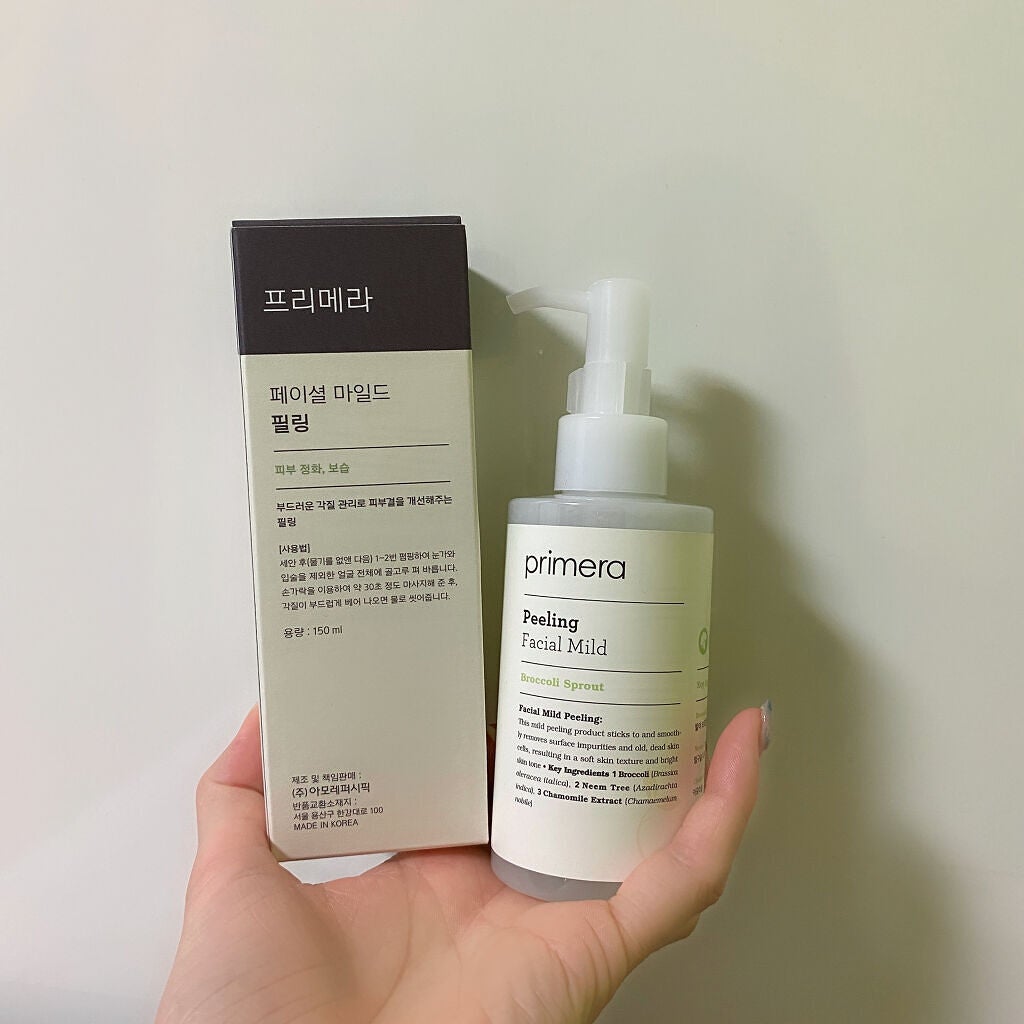 フェイシャルマイルドピーリング/primera/ピーリングを使ったクチコミ(1枚目)