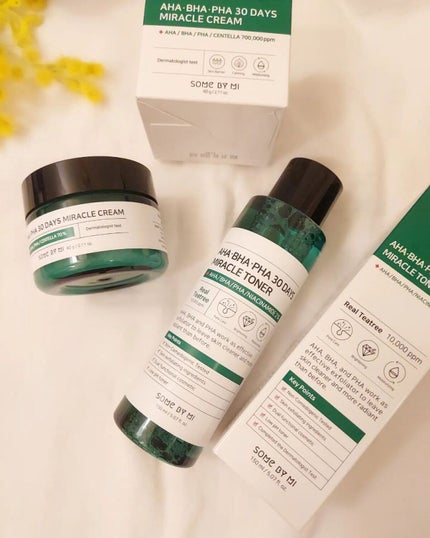 AHA·BHA·PHA 30デイズミラクルトナー/SOME BY MI/化粧水を使ったクチコミ(2枚目)