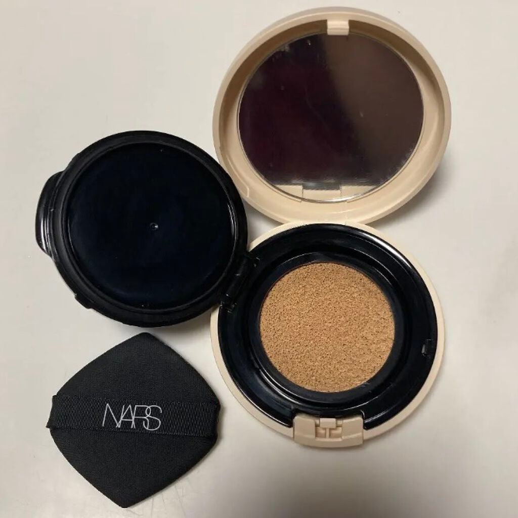 ピュアラディアントプロテクション アクアティックグロー クッションファンデーション SPF50+/PA+++/NARS/クッションファンデーションを使ったクチコミ(1枚目)