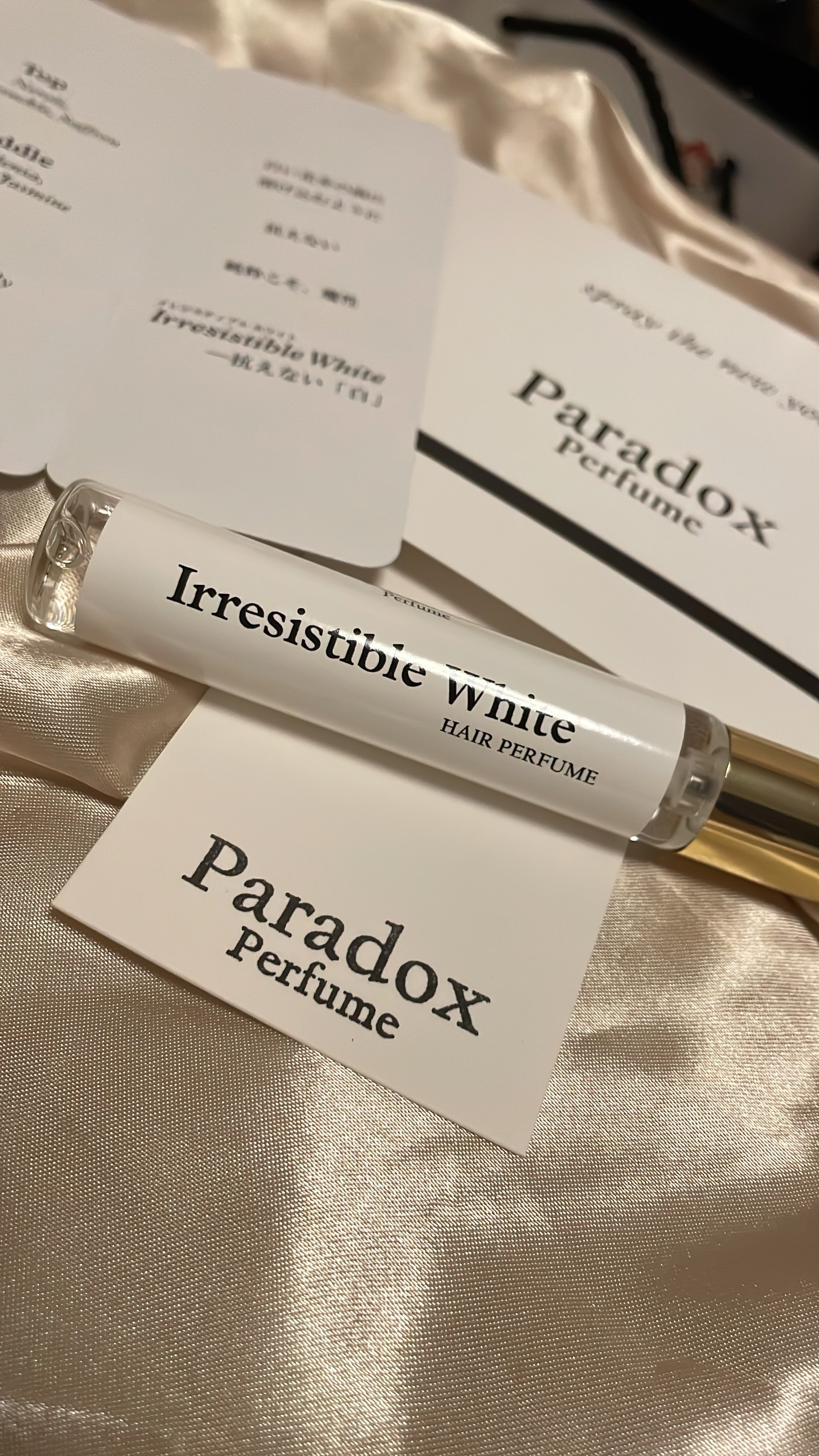 IRRESISTIBLE WHITE ヘアパフューム/PARADOX PERFUME/香水(レディース)を使ったクチコミ（2枚目）