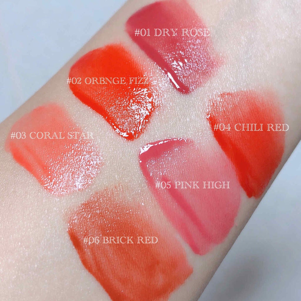 シフォンフィットリップティント/CELEFIT/リップティントを使ったクチコミ(2枚目)