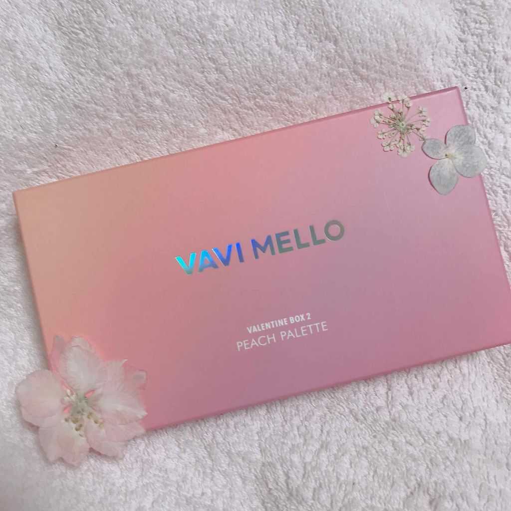 バレンタインボックス/VAVI MELLO/アイシャドウパレットを使ったクチコミ(3枚目)