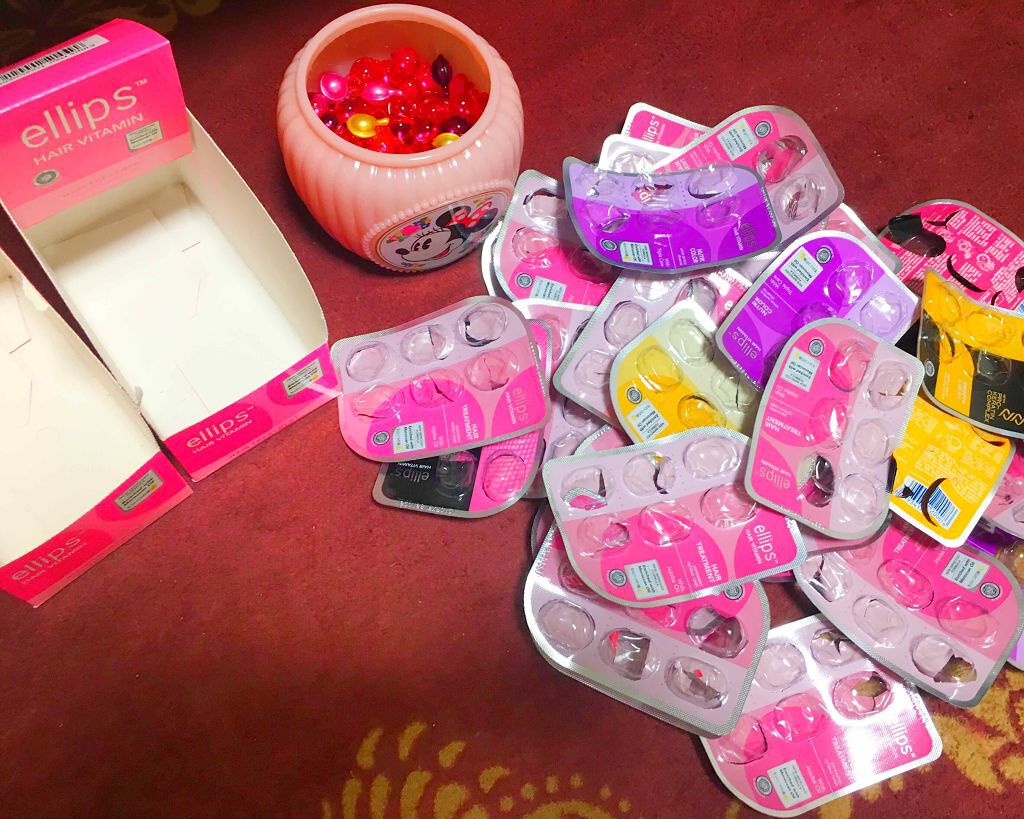 ヘアーオイル【トリートメント】/ellips/ヘアオイルを使ったクチコミ(1枚目)