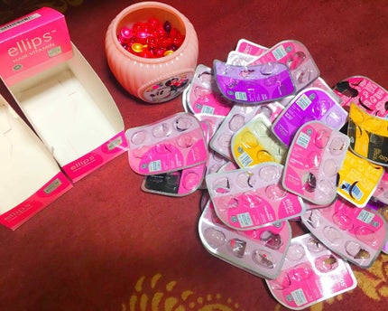 ヘアーオイル【トリートメント】/ellips/ヘアオイルを使ったクチコミ(1枚目)