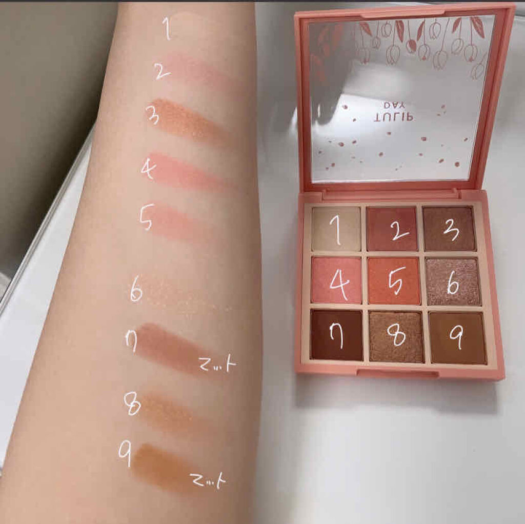 プレイカラーアイズ チューリップデー/ETUDE/アイシャドウパレットを使ったクチコミ（3枚目）