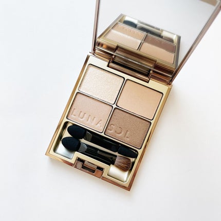 スキンモデリングアイズ/LUNASOL/アイシャドウパレットを使ったクチコミ(2枚目)