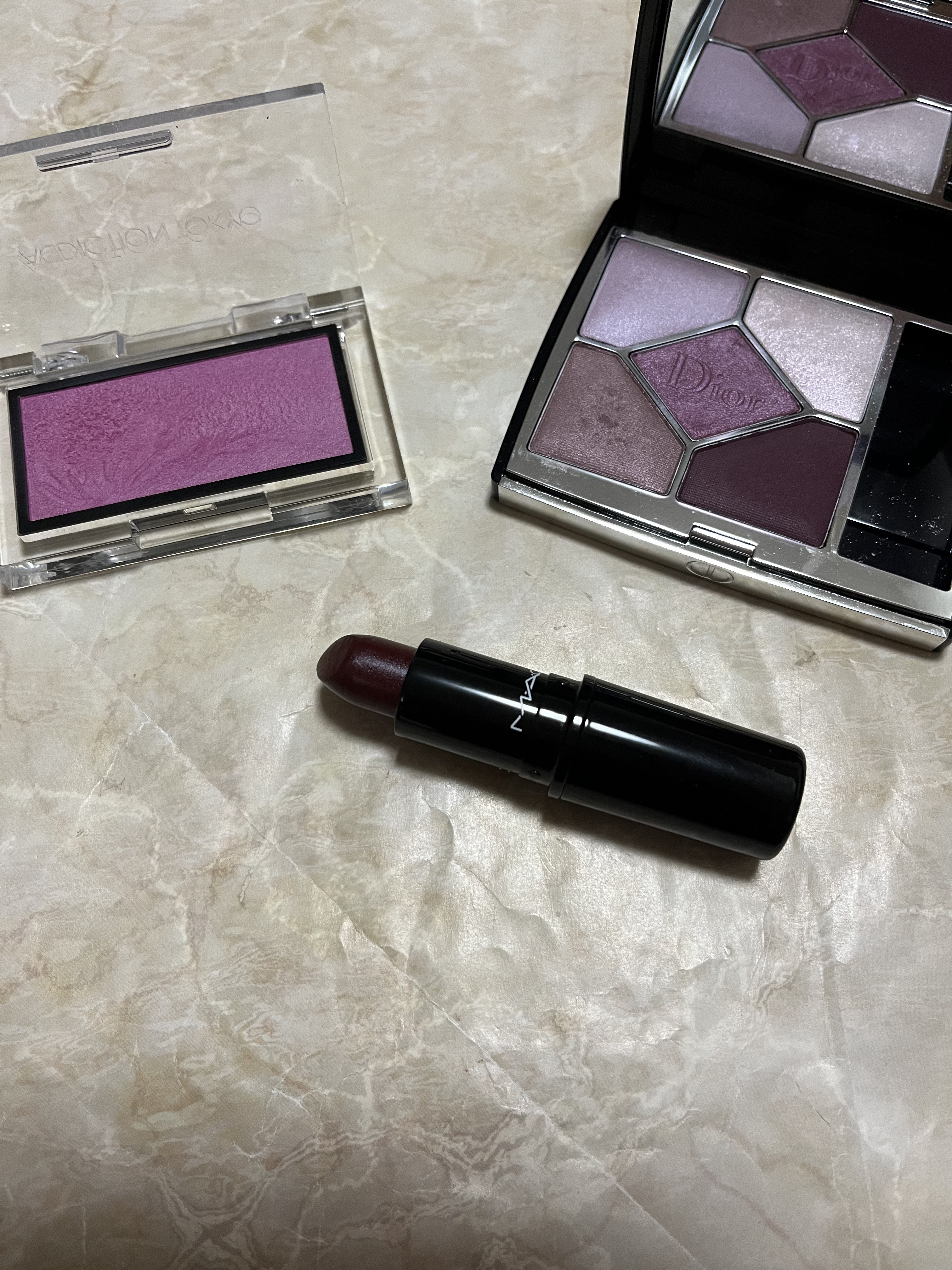 アディクション ザ ブラッシュ マット 010M Orchid Dusk/ADDICTION/パウダーチークを使ったクチコミ（1枚目）