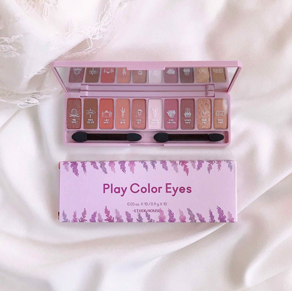 プレイカラー アイシャドウ/ETUDE/アイシャドウパレットを使ったクチコミ（1枚目）