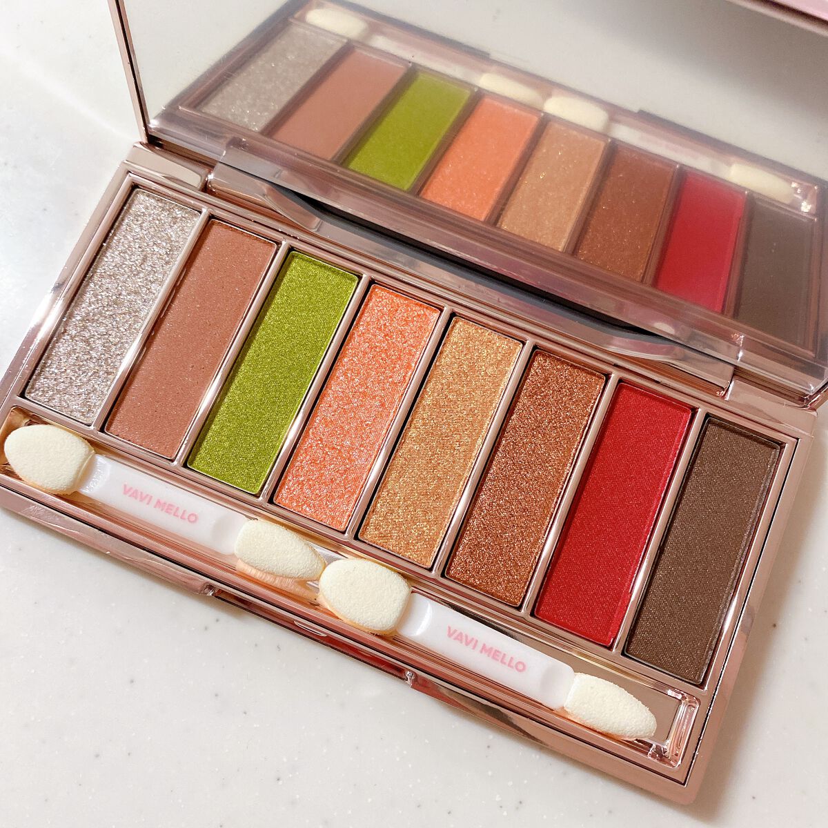 エンチャントアイズパレット/VAVI MELLO/アイシャドウパレットを使ったクチコミ(2枚目)