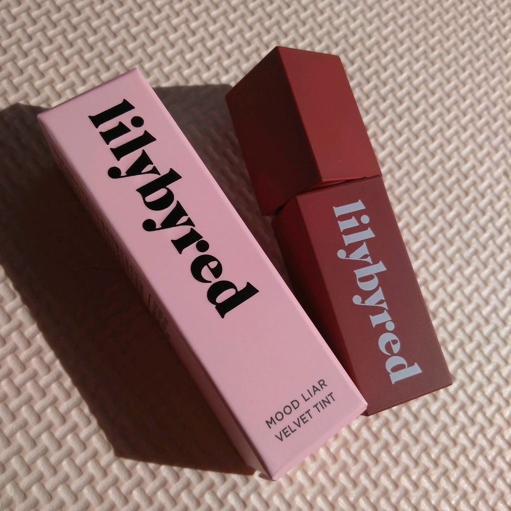 ブラッディライアー コーティングティント/lilybyred/リップティントを使ったクチコミ（3枚目）