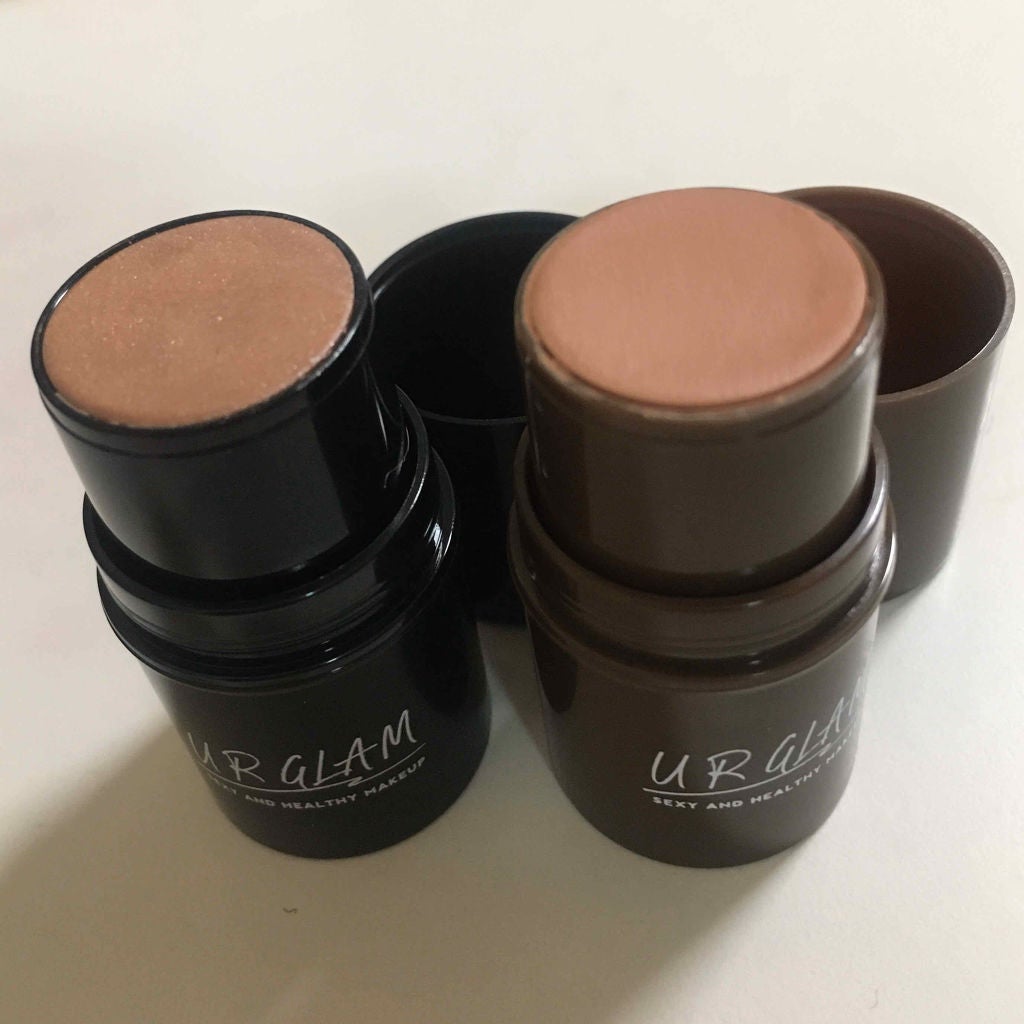 UR GLAM FACE GLOSS STICK/U R GLAM/ジェル・クリームチークを使ったクチコミ(1枚目)