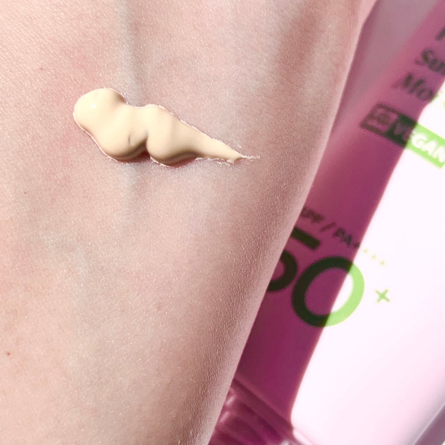 ファンデフリー サンクリーム モイスチャー/manyo/日焼け止めクリームを使ったクチコミ(3枚目)