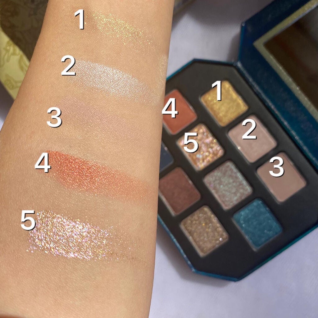 ウォンテッド トレジャーボックス アイパレット グランドライン/shu uemura/アイシャドウパレットを使ったクチコミ(2枚目)