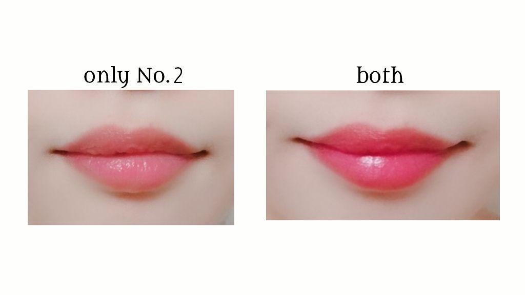 ボリュームバームリップ N ミニセット/インテグレート/口紅を使ったクチコミ（3枚目）