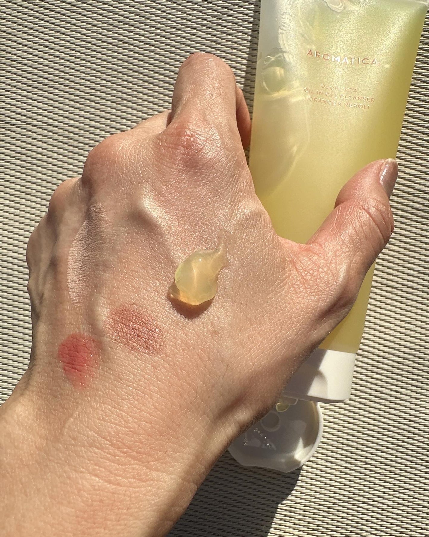 グロービタオイル イン ジェル クレンザー オレンジ&ネロリ/AROMATICA/クレンジングジェルを使ったクチコミ(4枚目)