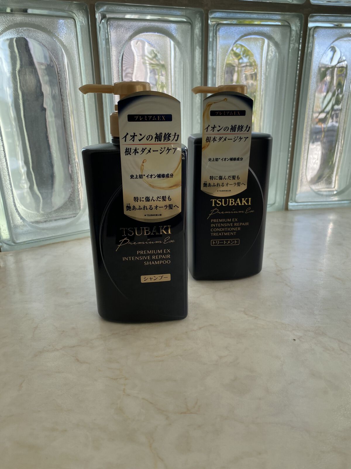 プレミアムＥＸ インテンシブリペア ＜シャンプー＞／コンディショナー＜ヘアトリートメント＞  シャンプー 490ml/TSUBAKI/市販シャンプーを使ったクチコミ（1枚目）