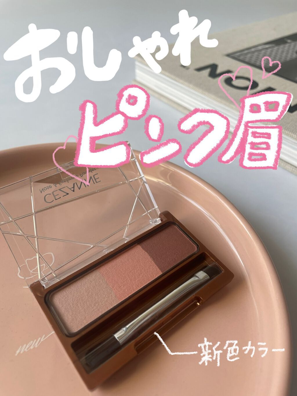 ノーズ&アイブロウパウダー/CEZANNE/パウダーアイブロウを使ったクチコミ(1枚目)