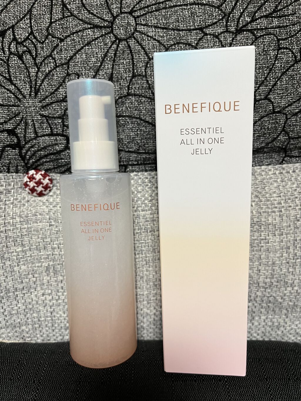 エッセンシャル オールインワン ジュレ 本体/BENEFIQUE/美容液を使ったクチコミ（1枚目）