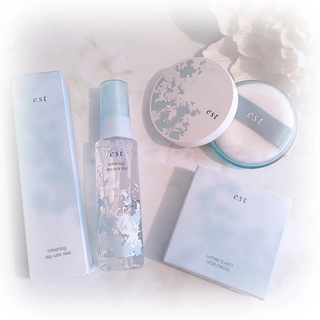 ラスティング クラリティ ルースパウダー/est/ルースパウダーを使ったクチコミ（1枚目）