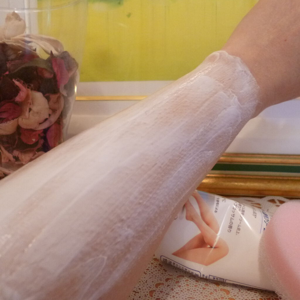 ヴィート ピュアバスタイム除毛クリーム 敏感肌用/Veet/除毛クリームを使ったクチコミ(2枚目)