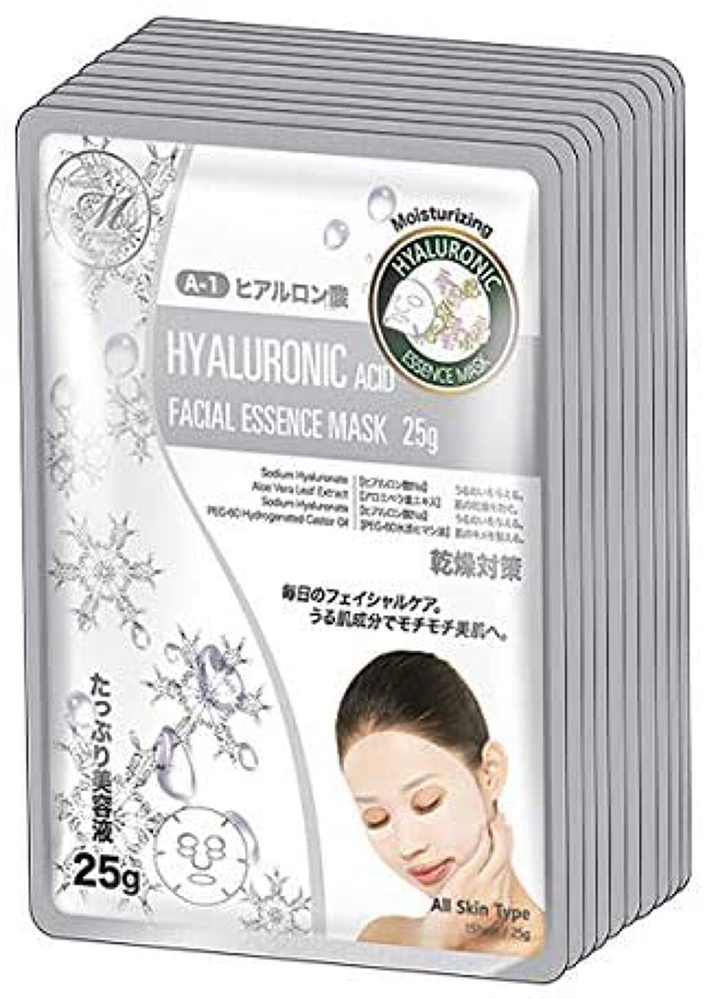 ヒアルロン酸 フェイシャルマスク MITOMO