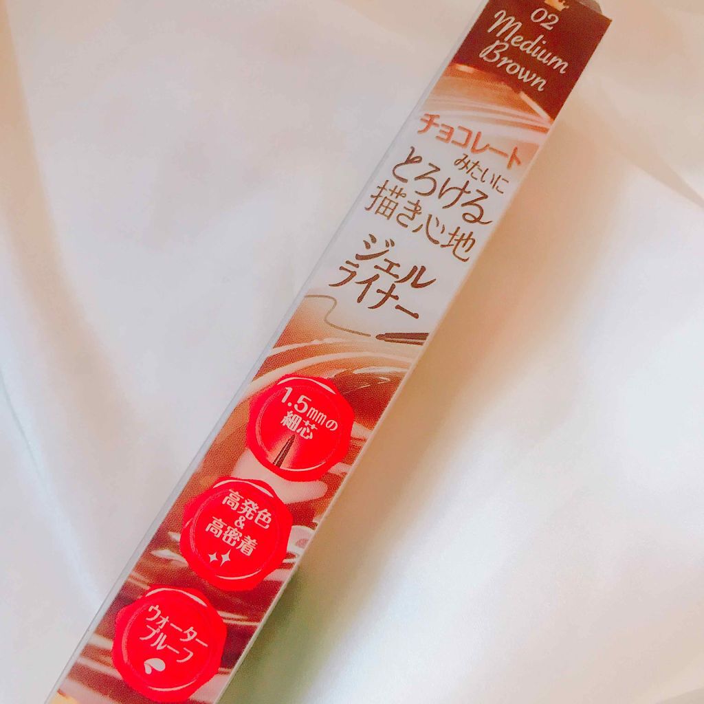 クリーミータッチライナー/キャンメイク/ジェルアイライナーを使ったクチコミ(1枚目)