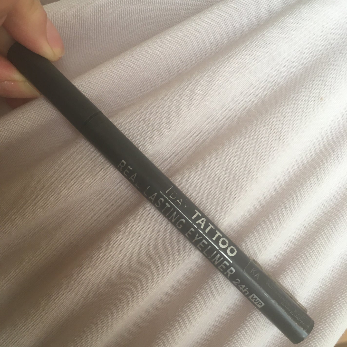 リアルラスティングアイライナー24hWP/K-パレット/リキッドアイライナーを使ったクチコミ(1枚目)