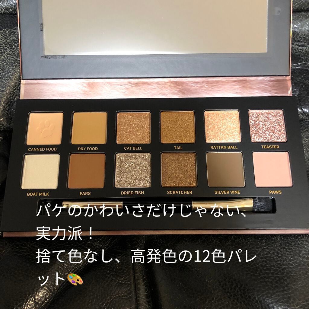 エクスプローラ12色 動物アイシャドウパレット/PERFECT DIARY/アイシャドウパレットを使ったクチコミ(3枚目)