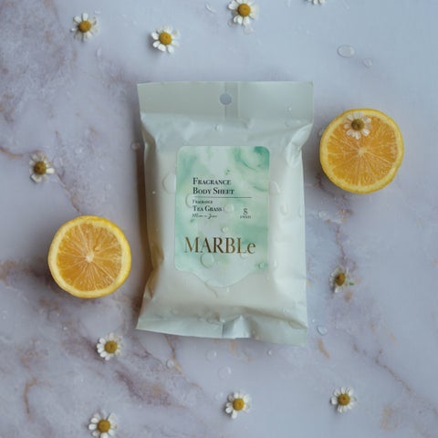 フレグランスボディシート/ティー グラス SWATi MARBLe