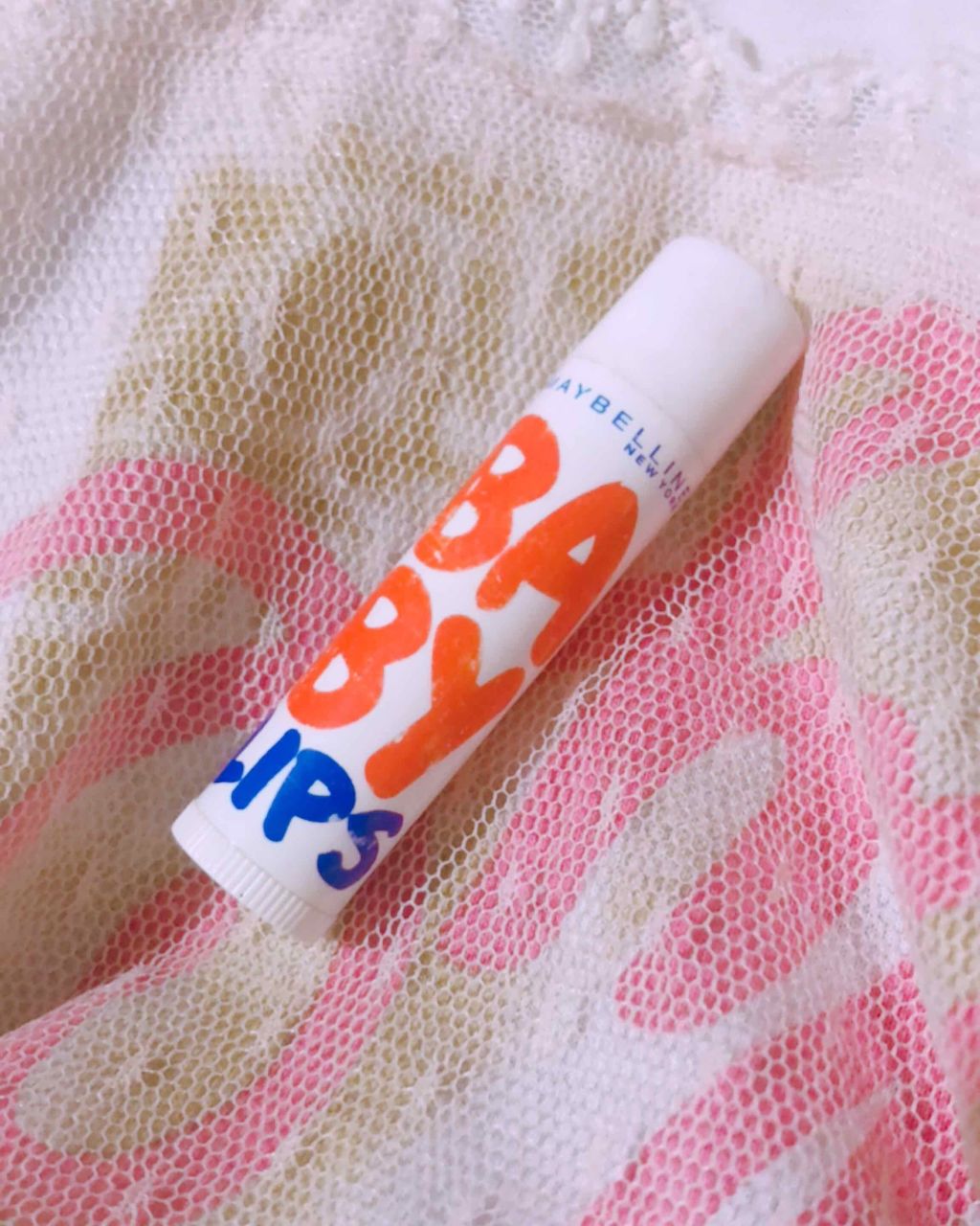 リップクリーム ピンクグロウ/MAYBELLINE NEW YORK/リップケアを使ったクチコミ(1枚目)