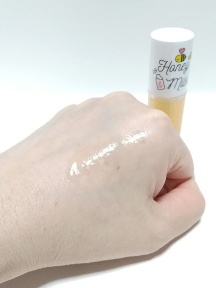 Honey&Milk Lip Oil/A’pieu/リップオイルを使ったクチコミ(3枚目)